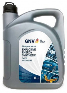 GNV EXPLOSIVE ENERGY SYNTHETIC  0W30 API SN/CF, ACEA A5/B5   4L (Моторное масло)