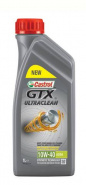 Castrol GTX Ultraclean 10w40  SN, A3/B3/B4   1 л (масло полусинтетическое)