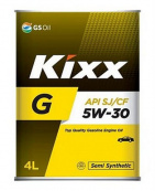 KIXX G  5w30  SJ/CF  4 л (масло полусинтетическое)