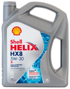 SHELL HELIX HX8 X 5W30 SP A3/B4 (4л) Синт мот.масло