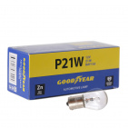 P21W 12V 21W GOODYEAR лампа накаливания автомобильная (BA15s коробка 10 шт)   GY012221