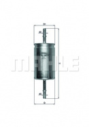MAHLE Фильтр топливный погружной KL 559 Z0322 (WK 614/46)