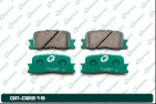 Колодки тормозные дисковые зад. GP02219 \G-brake   (NIBK. PN1458)  (TRW. GDB3374)
