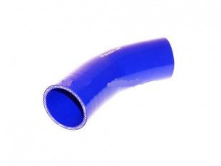 Патрубок силиконовый для МАЗ радиатора нижний 6422-1303025-01 (L180, d60 4слоя, 4мм Синие) фото 99777