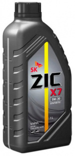 ZIC NEW X7 5w30  SP, GF-6   1 л (масло синтетическое) фото 116525