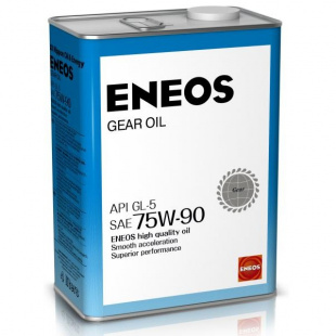 ENEOS GEAR  GL-5 75w90   4 л (масло синтетическое) фото 114364