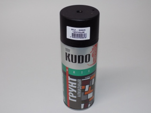 KUDO KU-2003 Грунт черный 520 мл (аэрозоль) фото 85875