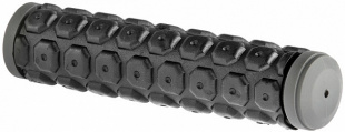 Ручка руля XH-G38  125 мм ,черно-серые/арт.150159 (пар) фото 117286