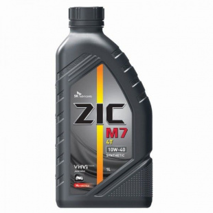 ZIC  M7  4T 10w40   1 л (масло синтетическое) фото 107316