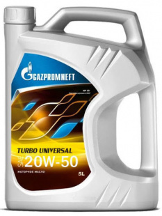GAZPROMNEFT Turbo Universal 20w50  API CD  5л (масло минеральное) фото 99564