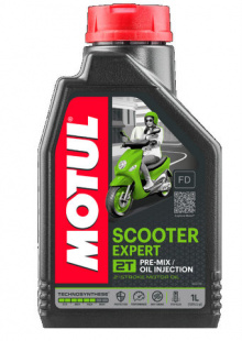 MOTUL Scooter Expert 2T  1 л (масло 2-х такт. полусинтетическое) 105880 фото 114525