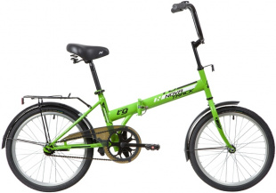 Велосипед NOVATRACK 20" складной, TG30, салатовый, тормоз нож,двойной обод,сид.и руль комфор 140675 фото 98968
