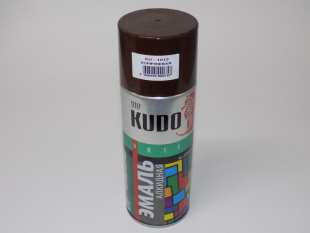 KUDO KU-1012 Эмаль коричневая 520 мл (аэрозоль) фото 86357