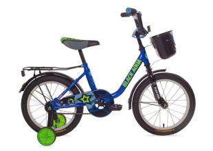 Велосипед BlackAqua 1404 (с корзиной, синий) DK-1404 фото 126187