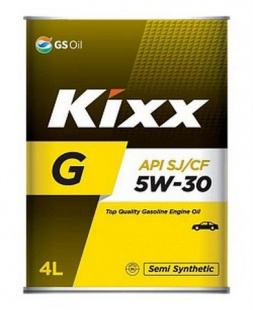 KIXX G  5w30  SJ/CF  4 л (масло полусинтетическое) фото 114785