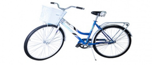 Велосипед 2-х колесный, Кумир 2810 с корзиной жен. РОЗОВЫЙ фото 116932
