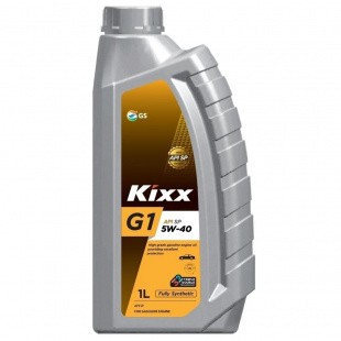 KIXX Synthetic G1 5w40  SP бензин  1 л (масло синтетическое) фото 112910