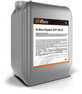 G-BOX EXPERT ATF DX III 20 л # (масло для АКПП) фото 86383