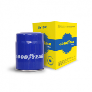Фильтр масляный автомобильный Goodyear GY1203 для а/м FORD: FOCUS(II-III), C-MAX, ECOSPORT, FIESTA(V фото 84437