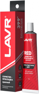 LAVR Герметик-прокладка красный высокотемпературный (silicone gasket maker) 85 г LN1737 фото 83048
