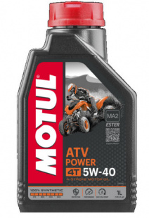 MOTUL ATV Power 4T 5w40  SN/SJ, MA2   1 л (масло синтетическое) 105897 фото 114518