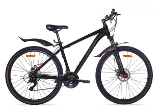 Велосипед BLACK AQUA Cross 2782 MD matt 27,5" (РФ) (черный, 21") фото 126415