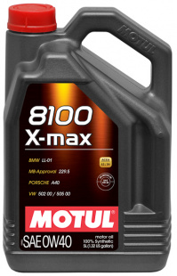 MOTUL 8100 X-Max 0w40  SN, A3/B4   4 л (масло синтетическое) 104532 фото 95482