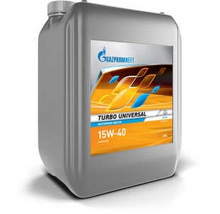 GAZPROMNEFT Turbo Universal 15w40 CD 20 л (масло минеральное) фото 112050