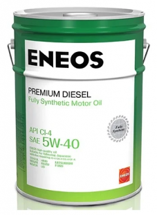 ENEOS Premium Diesel  5w40  CI-4 20 л (масло синтетическое) фото 95806