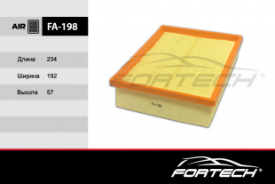 FA-198    FORTECH Ф\ возд\281133K010    HYUNDAI Sonata NF 2.0. 2.4 16V,2.0i VVTi ,2.4i 16V ( C23011) фото 102865