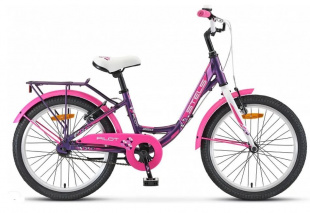STELS Велосипед Pilot-250 Lady 20"  (12" пурпурный) V020 фото 121194