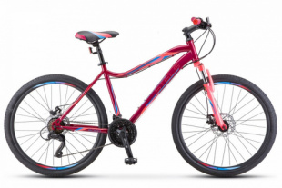 STELS Велосипед Miss-5000 MD 26" (18" Вишневый/розовый), арт. V020 фото 101584