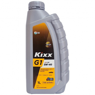 KIXX Synthetic G1 5w40  SP бензин  1 л (масло синтетическое) фото 114175
