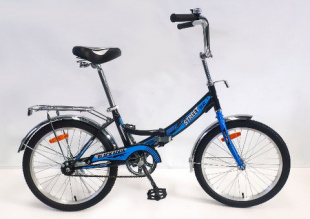 Велосипед BA Street Beat 121 20"; 1s (РФ) (12", черный-синий) YF-701CTR фото 122723