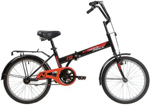 Велосипед NOVATRACK 20" складной, TG 30, черный, передний тормоз V-Brake задний ножн, багажник139791 фото 98969