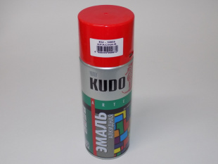 KUDO KU-1003 Эмаль красная 520 мл (аэрозоль) фото 83626