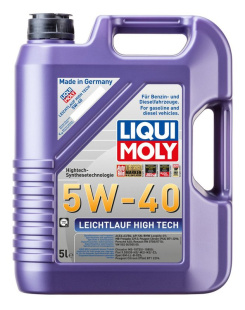 LIQUI MOLY Leichtlauf High Tech HC 5W40 SP A3/B4   5 л (масло синтетическое) 2328/8029 фото 124972