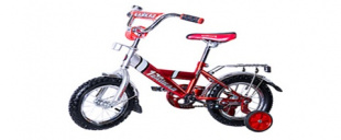 Велосипед 2-х колесный, Байкал В1203 детский ЧЕРНЫЙ фото 116937