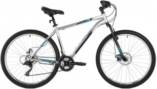 Велосипед FOXX 26" AZTEC D серебристый, сталь, размер 18" 146575 фото 116201