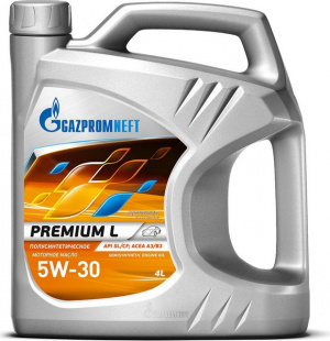 GAZPROMNEFT Premium L 5w30 SL/CF  4 л (масло полусинтетическое) фото 84162