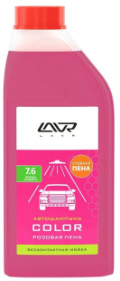 LAVR Автошампунь для бесконтактной мойки COLOR  1,2 кг (розовая пена)  LN2331 фото 119911