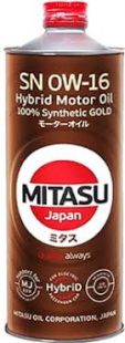 MITASU GOLD 0W16  SN  1 л (масло синтетическое) фото 97556