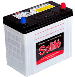 Аккумулятор   "Solite"  CMF  44B19L (44а/ч) 350А 187х127х199 фото 86462