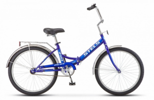 STELS Велосипед Pilot-710 24"  (14" Синий), арт. Z010 фото 117118