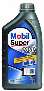 MOBIL SUPER 2000 X1 5w30  SL/SJ, A3/B4   1 л (масло полусинтетическое) фото 84782