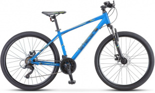 STELS Велосипед Navigator-590 MD 26" (16" Синий/Салатовый), арт. К010 фото 121498