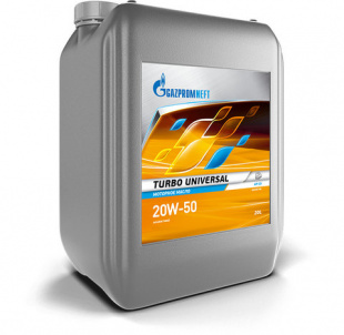GAZPROMNEFT Turbo Universal 20w50  API CD 20л (масло минеральное) фото 99590
