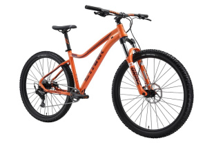 Велосипед Stark'24 Tactic 29.4 HD оранжевый металлик/темно-красный металлик 16" фото 126165