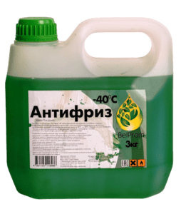 Жидкость охлаждающая "Антифриз -40" зеленый, канистра 3кг.BelProm фото 123025