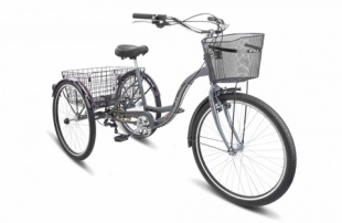 STELS Велосипед Energy-VI 26" (17" Хром), арт. V010 фото 116030
